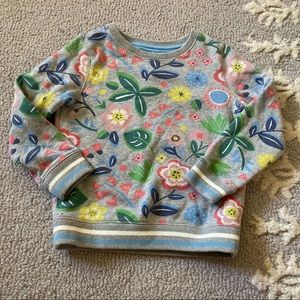 Mini boden crew sweatshirt